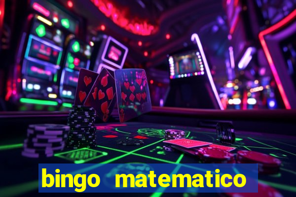 bingo matematico para ensino medio